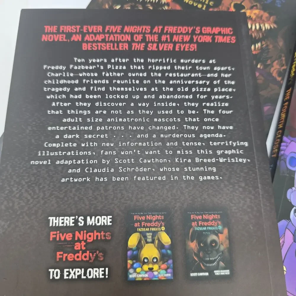 Five Nights at Freddy's Graphic Novel Trilogy Box Set Paperback Excellent